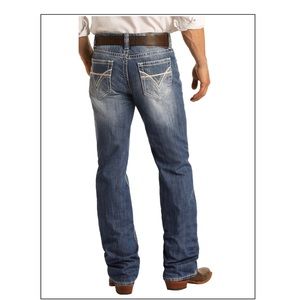 Mens Rock and Roll Cowboy Jeans